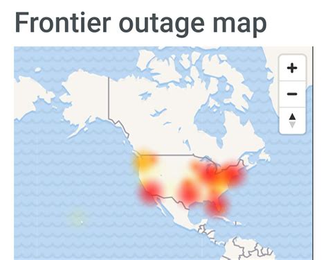 frontier internet outage report